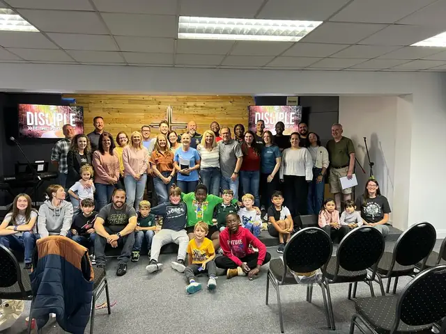The Tralee Bible Fellowship church family gathered together